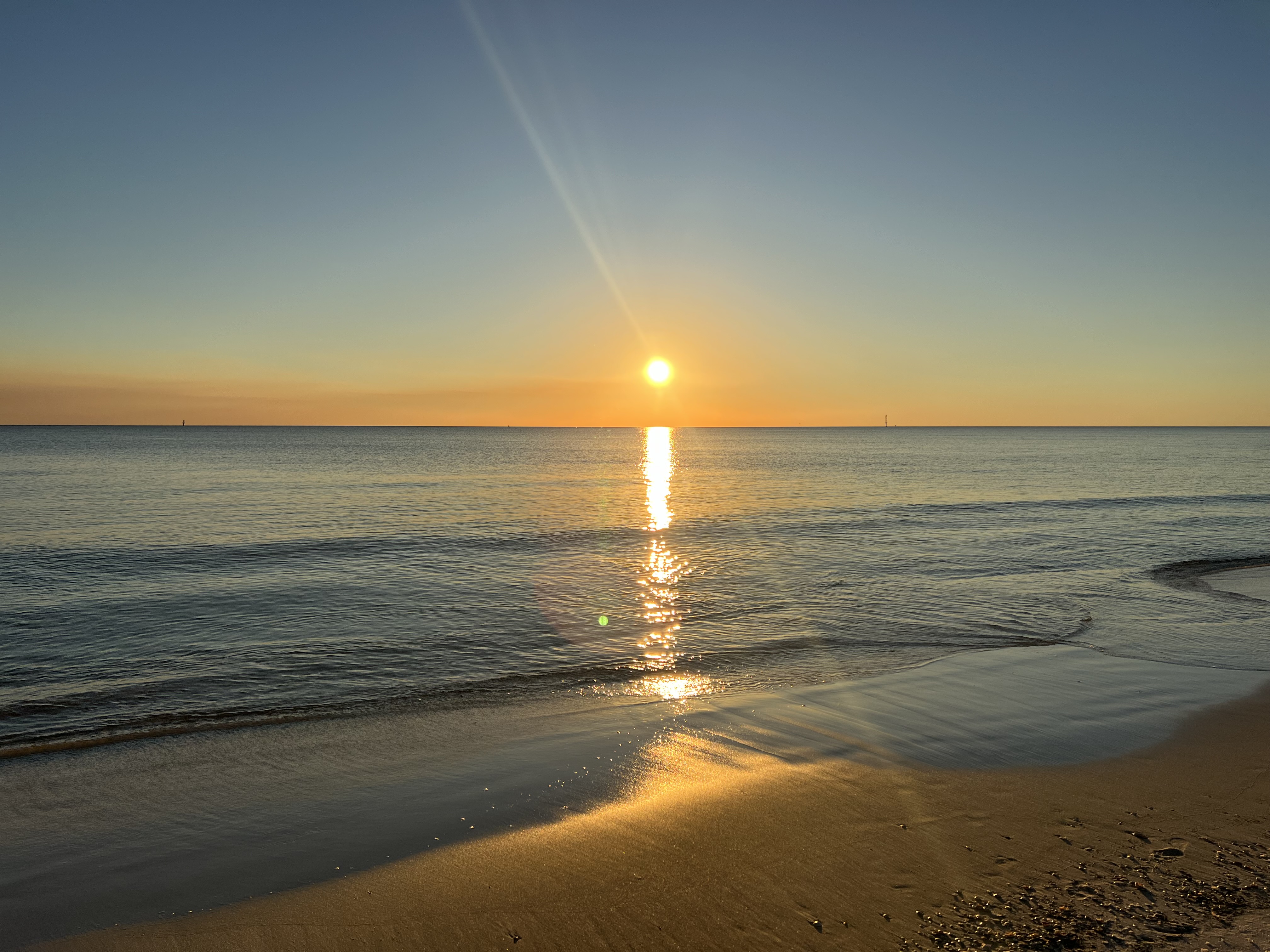 Sunset over the Gulf of Mexico
